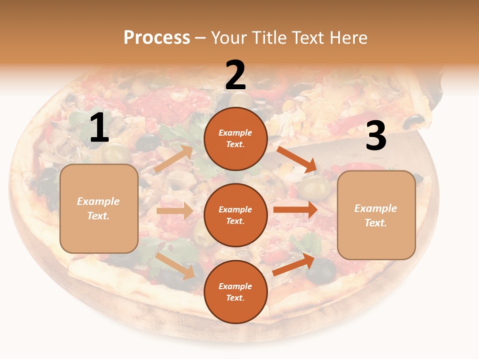 Spicy Topping Meat PowerPoint Template