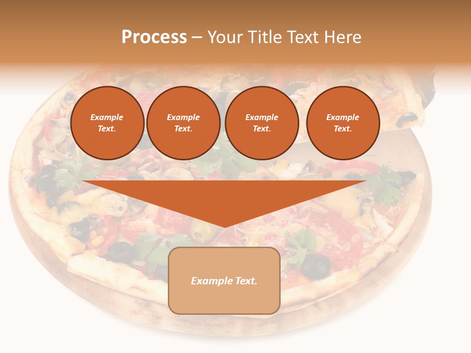 Spicy Topping Meat PowerPoint Template