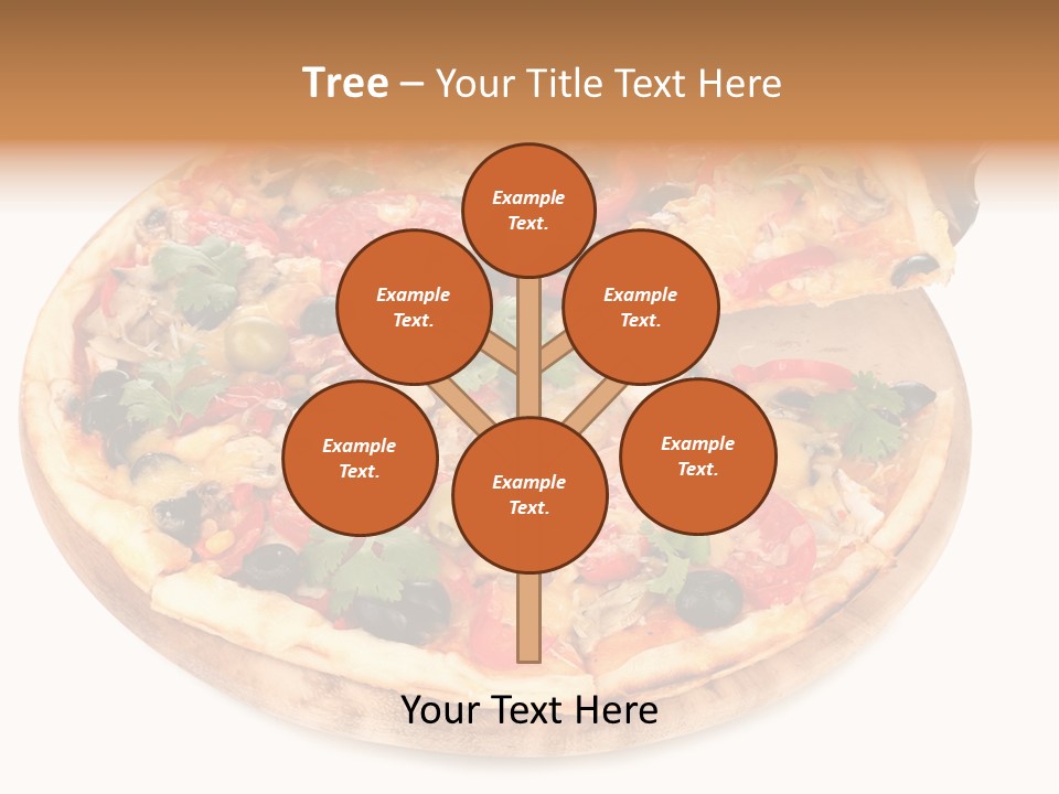 Spicy Topping Meat PowerPoint Template