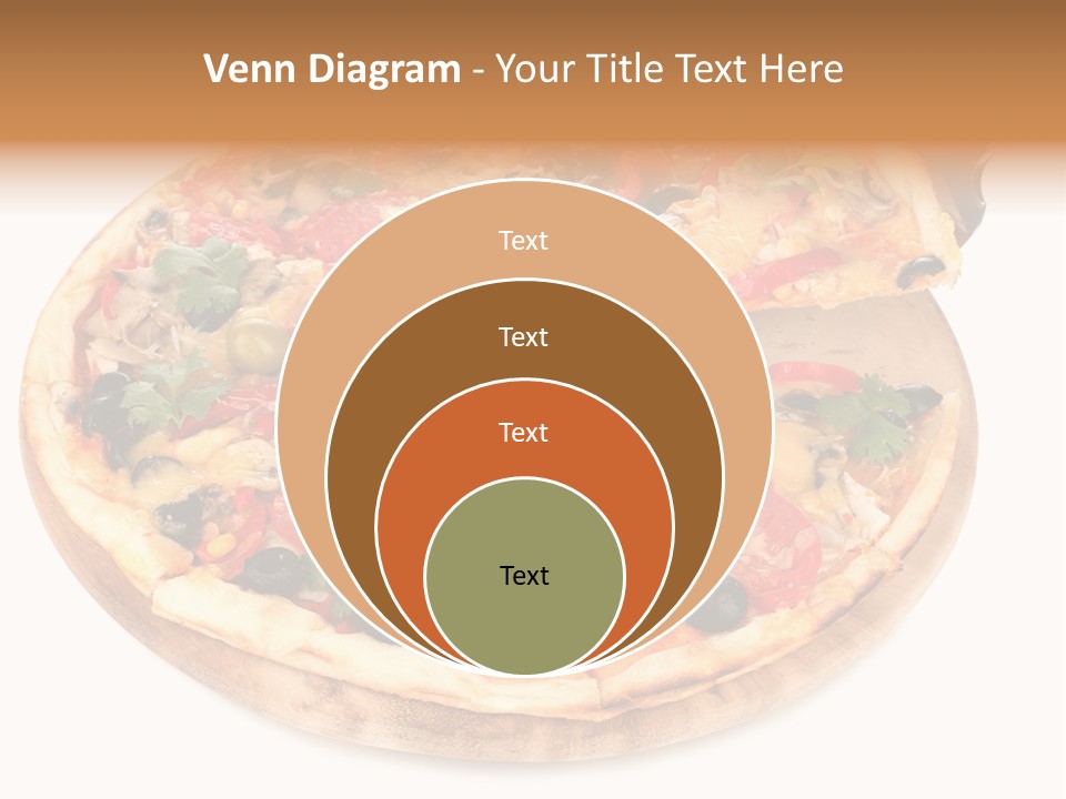 Spicy Topping Meat PowerPoint Template