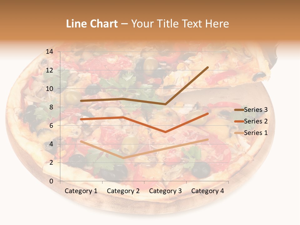 Spicy Topping Meat PowerPoint Template