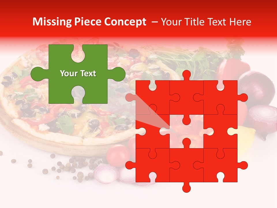 Dough Big Greens PowerPoint Template