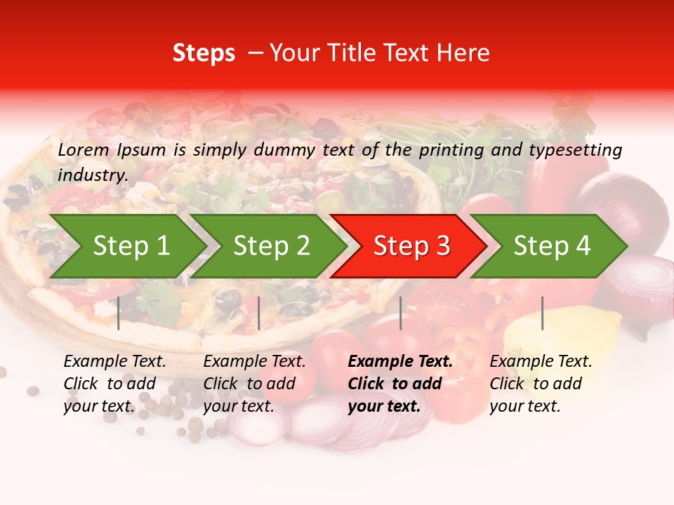 Dough Big Greens PowerPoint Template