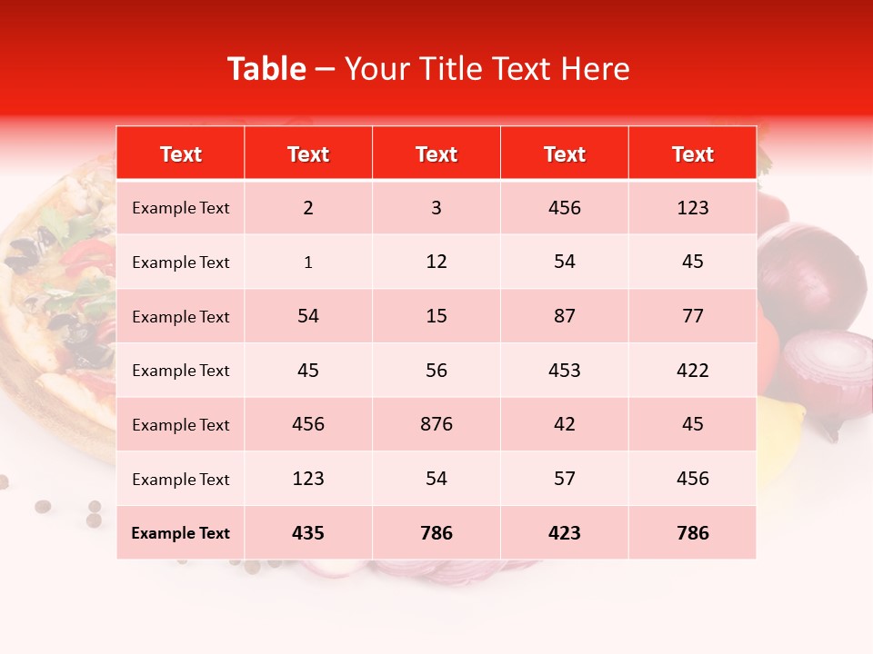 Dough Big Greens PowerPoint Template