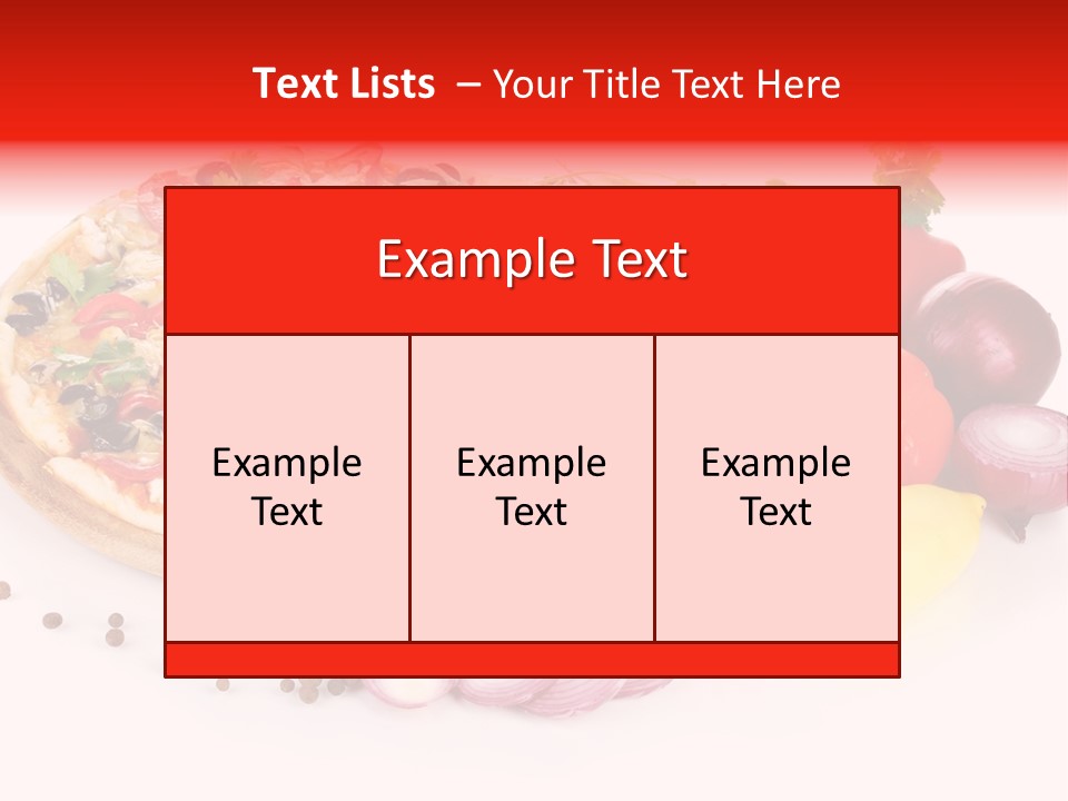 Dough Big Greens PowerPoint Template