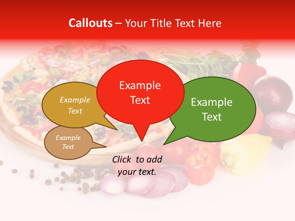 Dough Big Greens PowerPoint Template