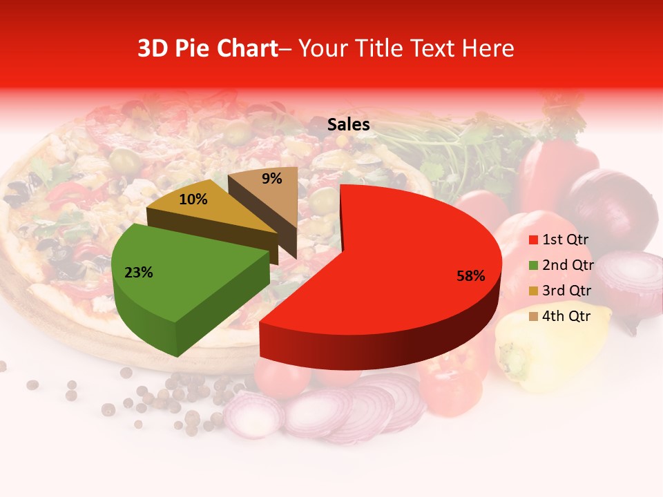 Dough Big Greens PowerPoint Template