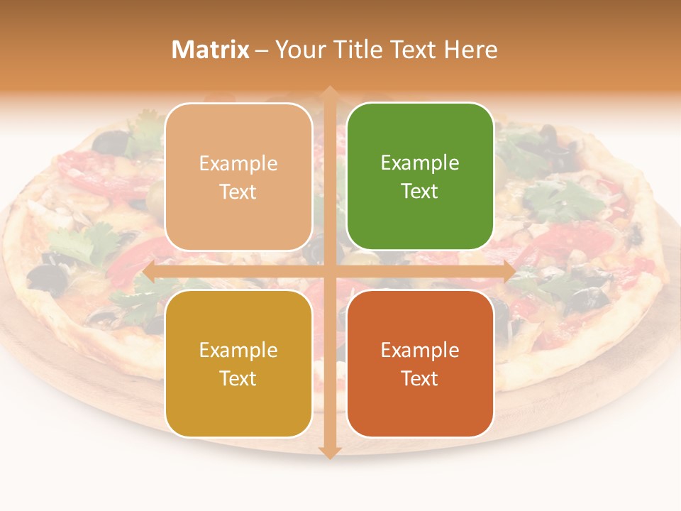 Delicious Topping Feed PowerPoint Template
