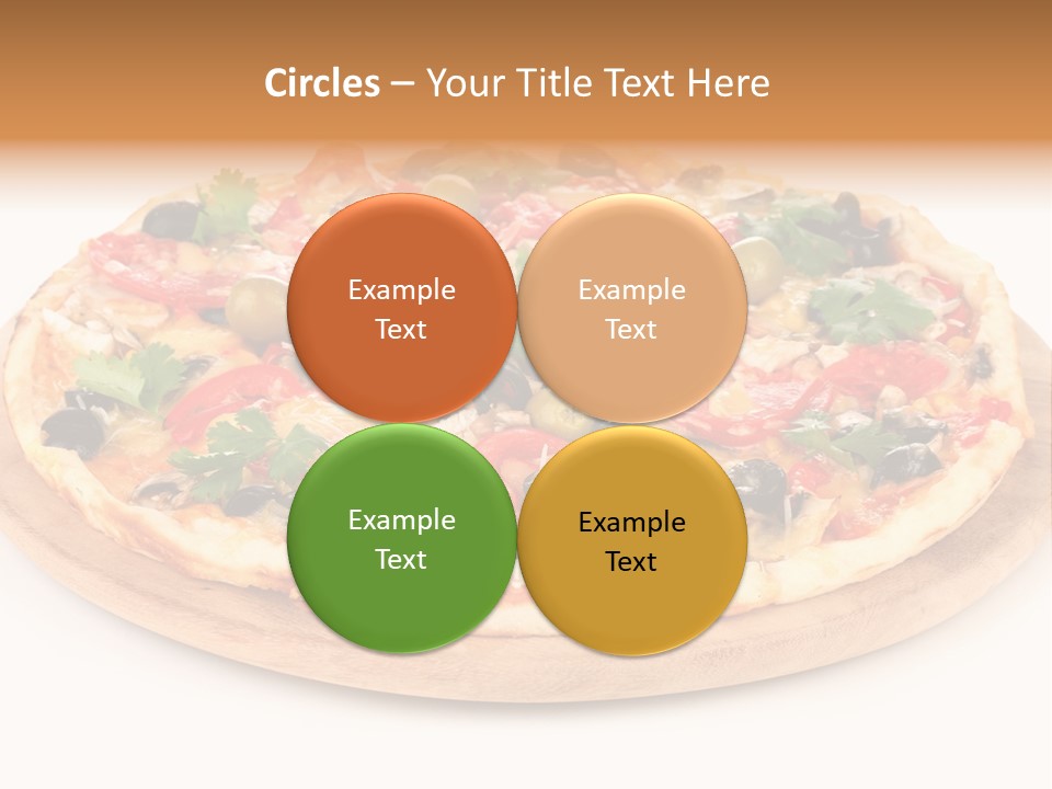 Delicious Topping Feed PowerPoint Template