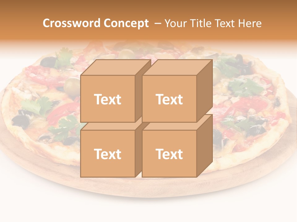 Delicious Topping Feed PowerPoint Template