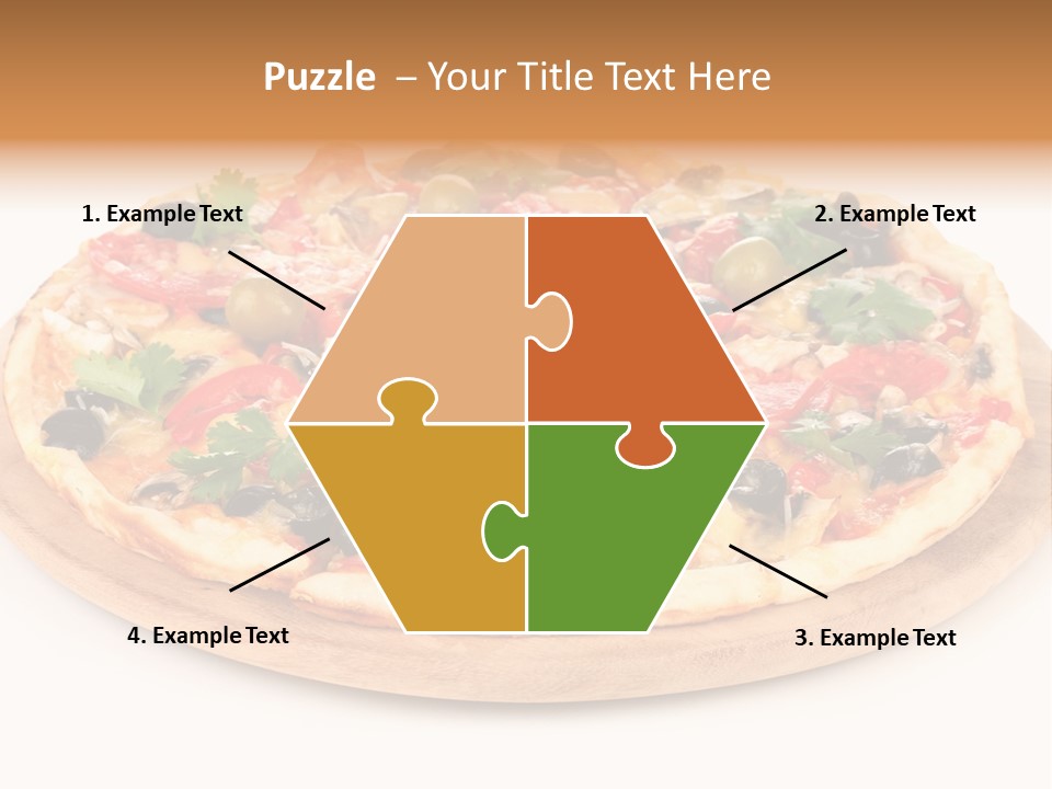 Delicious Topping Feed PowerPoint Template