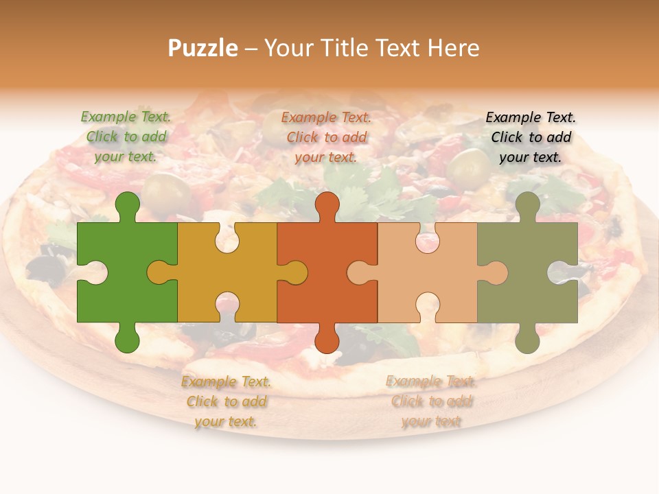 Delicious Topping Feed PowerPoint Template
