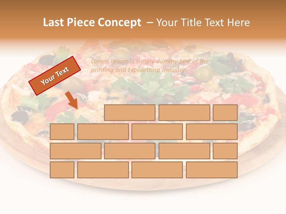 Delicious Topping Feed PowerPoint Template