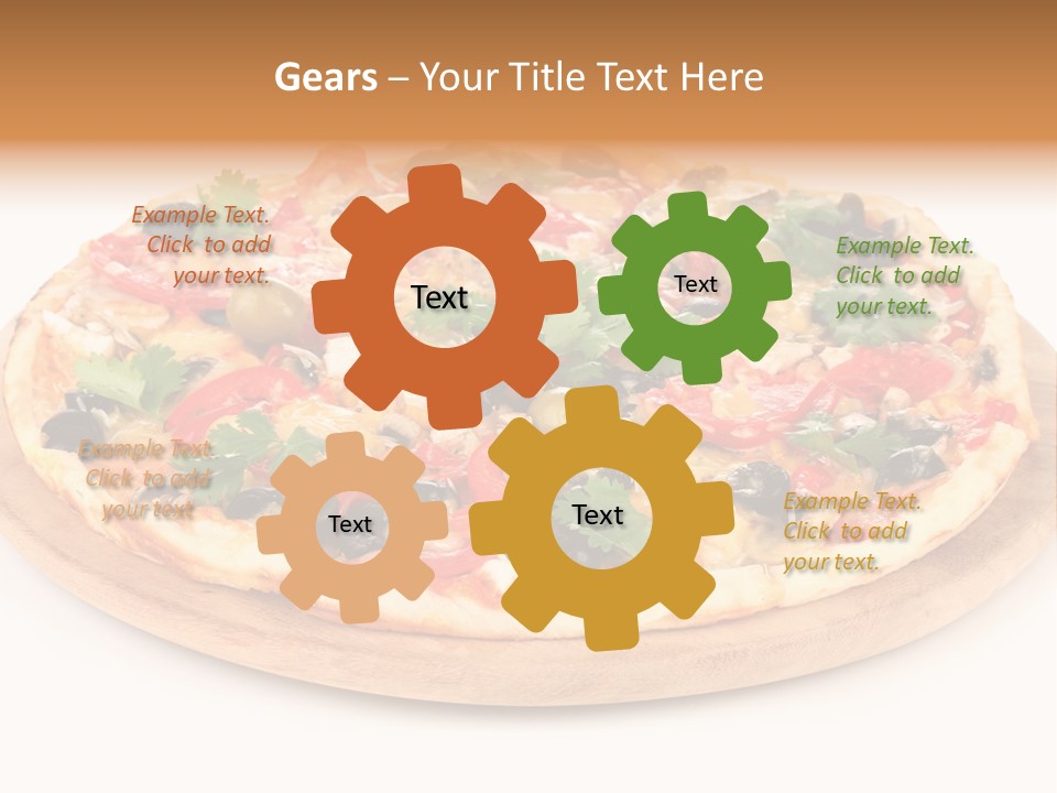 Delicious Topping Feed PowerPoint Template