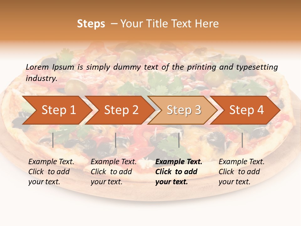 Delicious Topping Feed PowerPoint Template