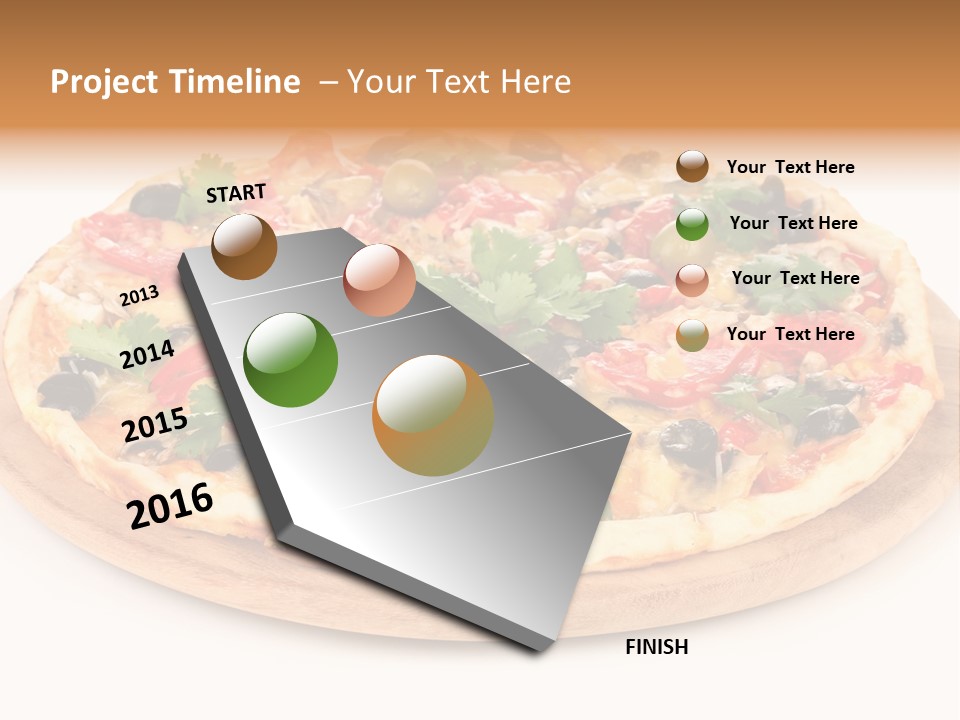 Delicious Topping Feed PowerPoint Template