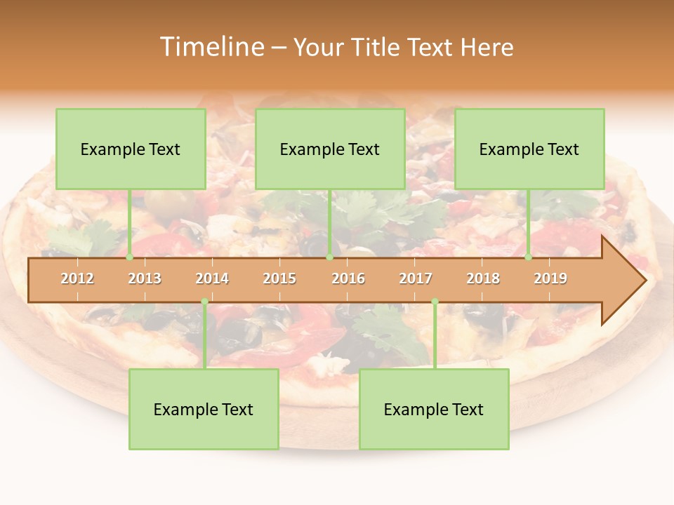 Delicious Topping Feed PowerPoint Template