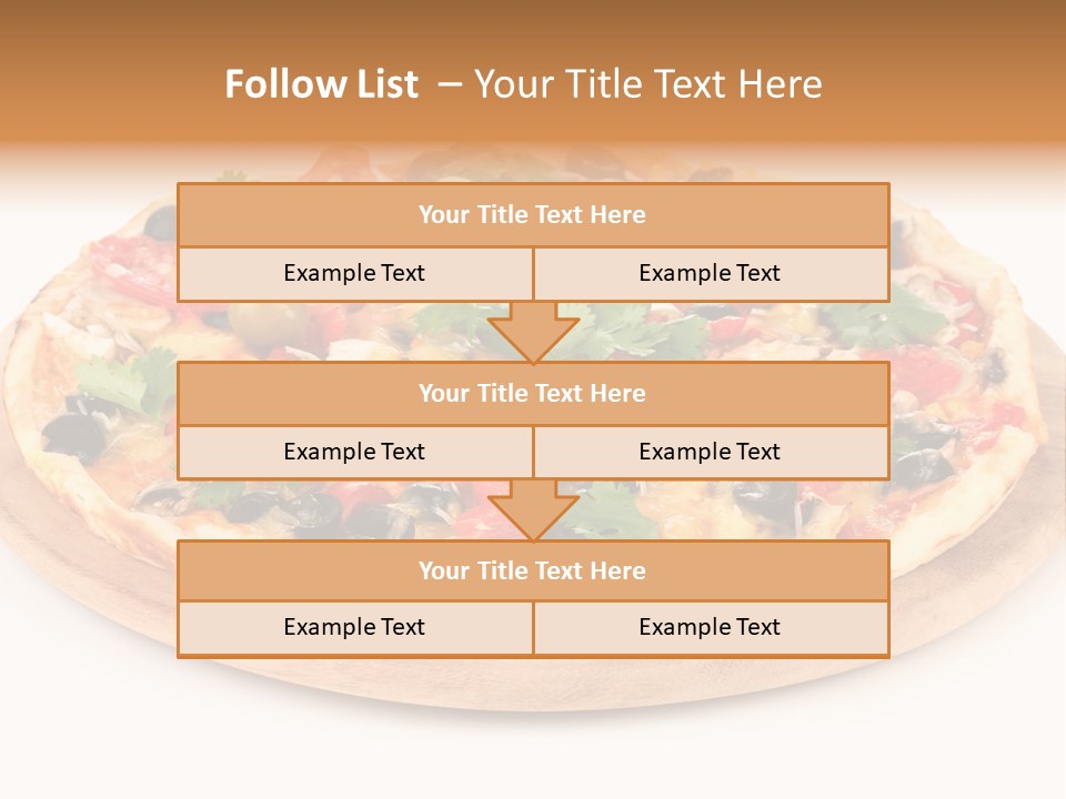 Delicious Topping Feed PowerPoint Template