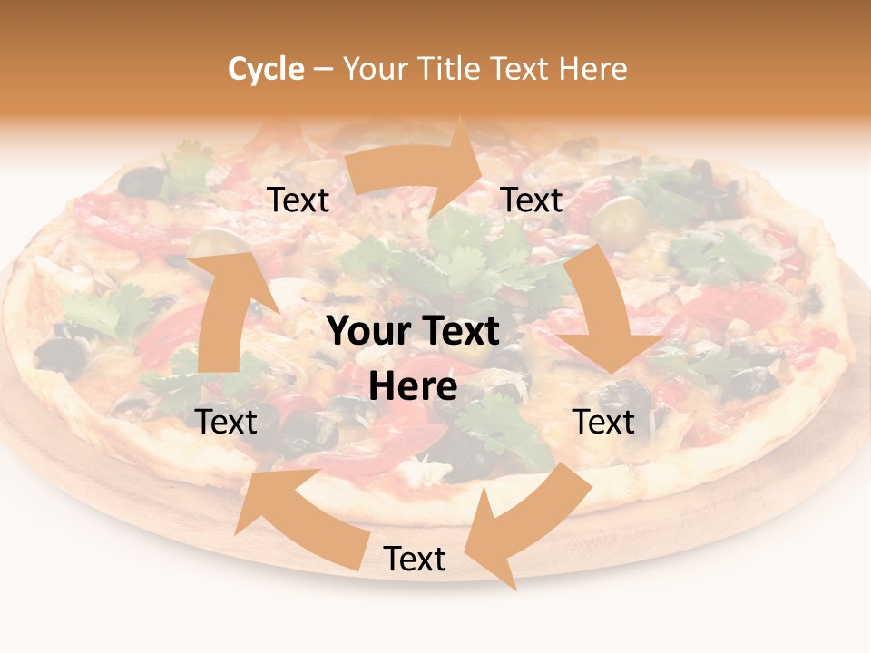 Delicious Topping Feed PowerPoint Template