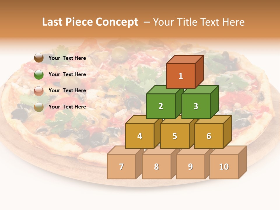Delicious Topping Feed PowerPoint Template