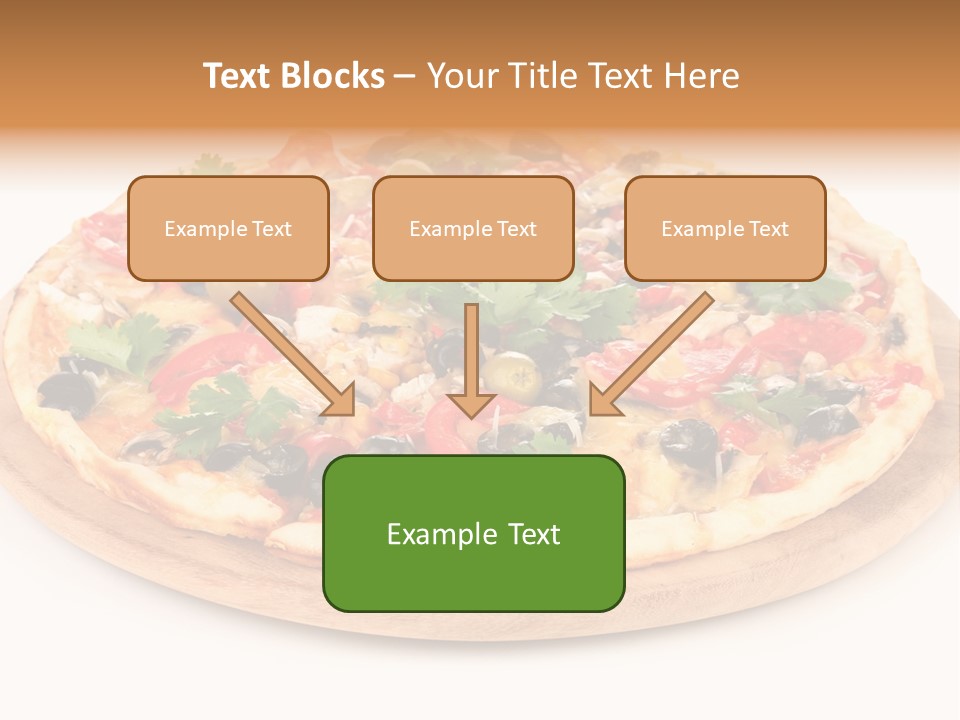 Delicious Topping Feed PowerPoint Template
