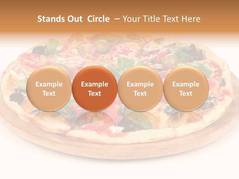 Delicious Topping Feed PowerPoint Template