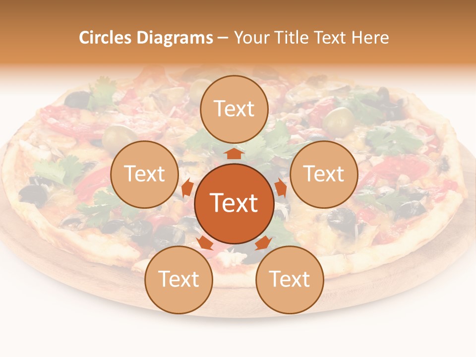 Delicious Topping Feed PowerPoint Template