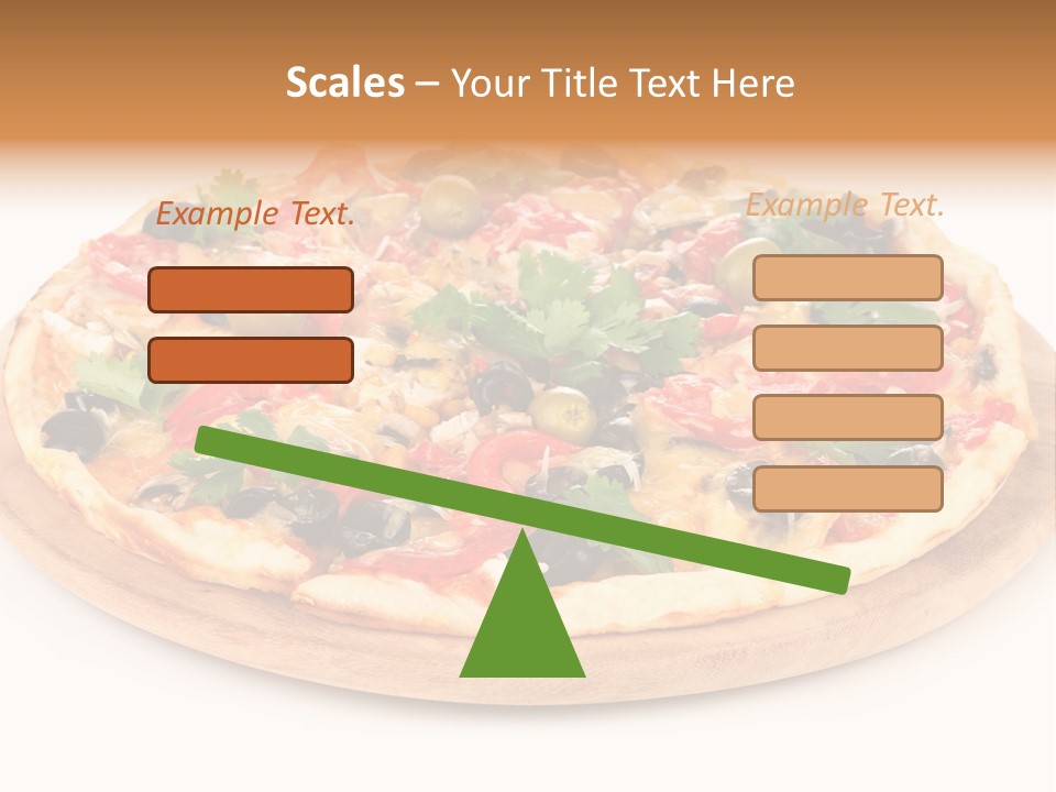 Delicious Topping Feed PowerPoint Template