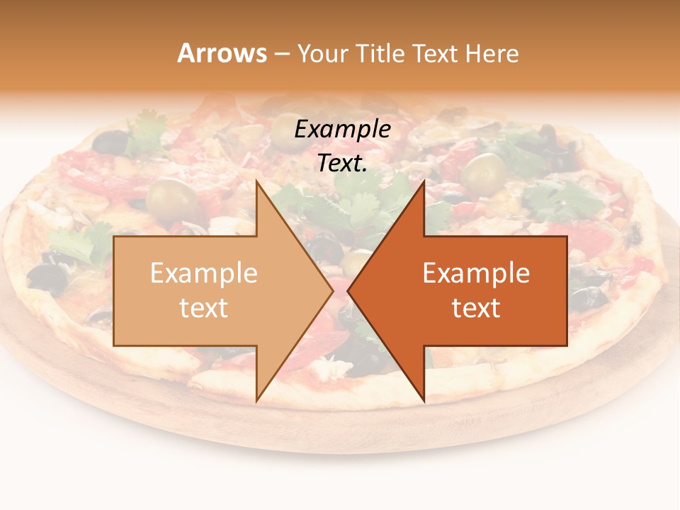 Delicious Topping Feed PowerPoint Template