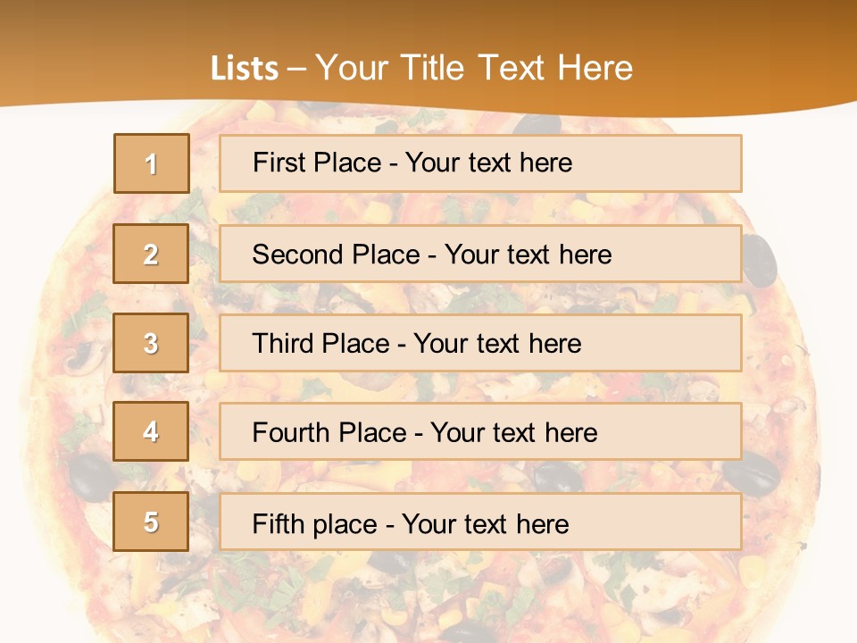 Chicken Meal Snack PowerPoint Template