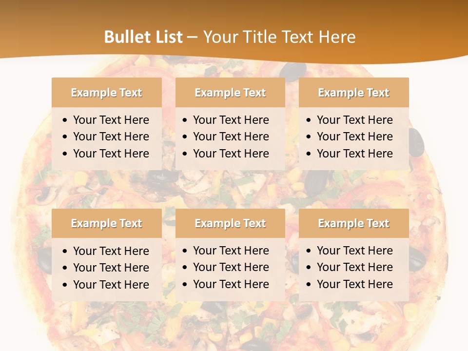 Chicken Meal Snack PowerPoint Template