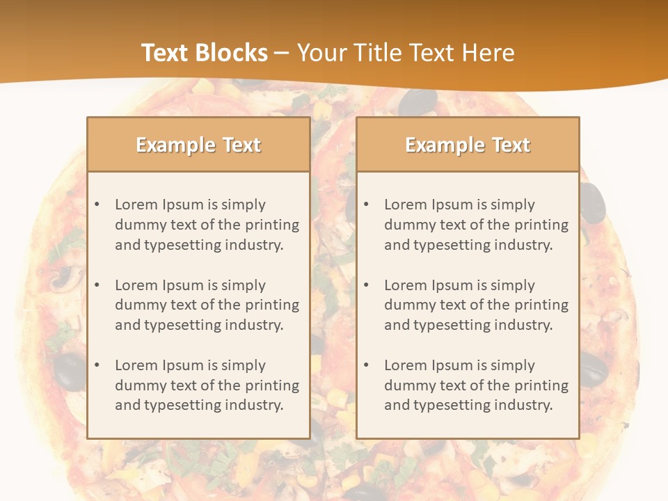 Chicken Meal Snack PowerPoint Template