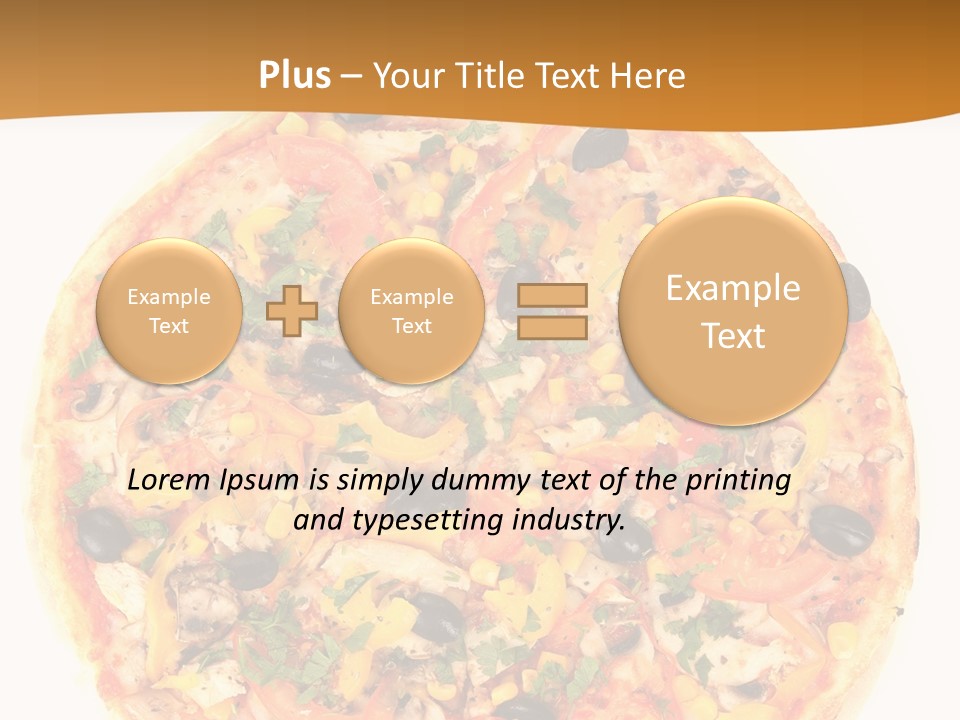 Chicken Meal Snack PowerPoint Template