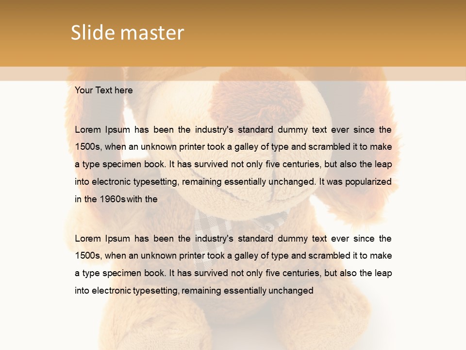 Gift Childhood Background PowerPoint Template