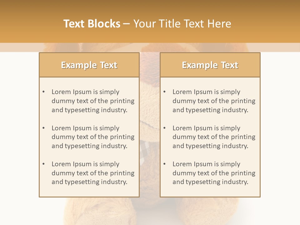 Gift Childhood Background PowerPoint Template