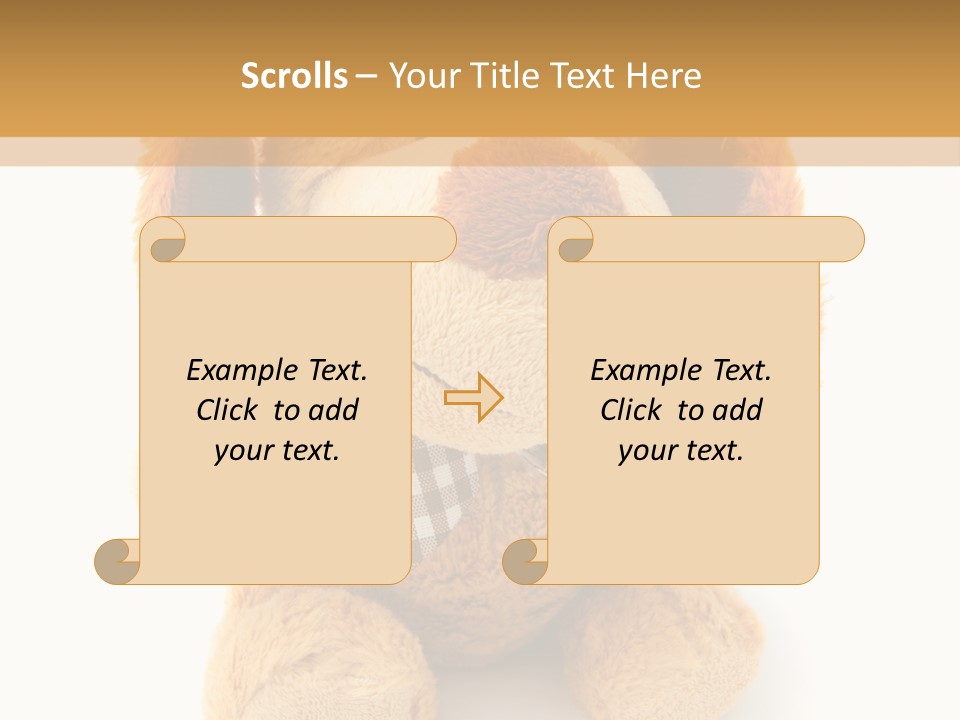 Gift Childhood Background PowerPoint Template
