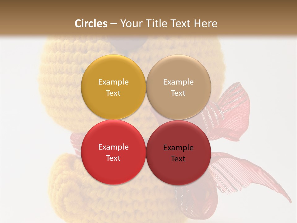 Yellow Cat Play PowerPoint Template