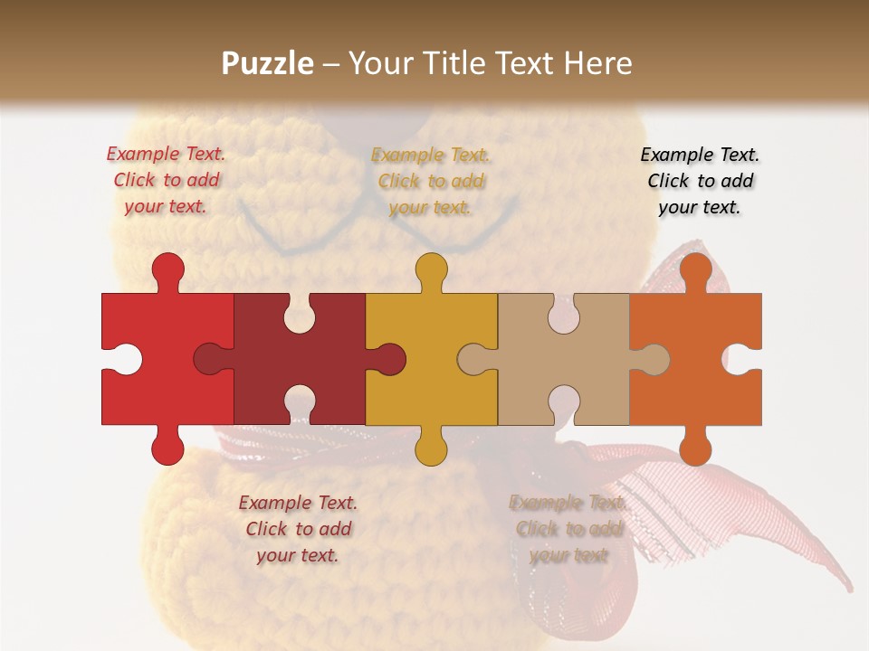 Yellow Cat Play PowerPoint Template