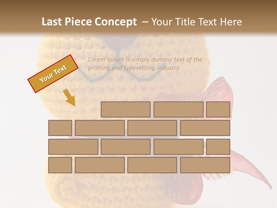 Yellow Cat Play PowerPoint Template