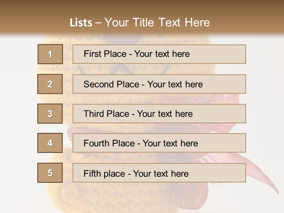 Yellow Cat Play PowerPoint Template