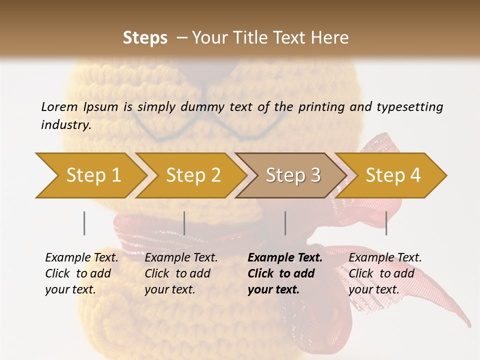 Yellow Cat Play PowerPoint Template