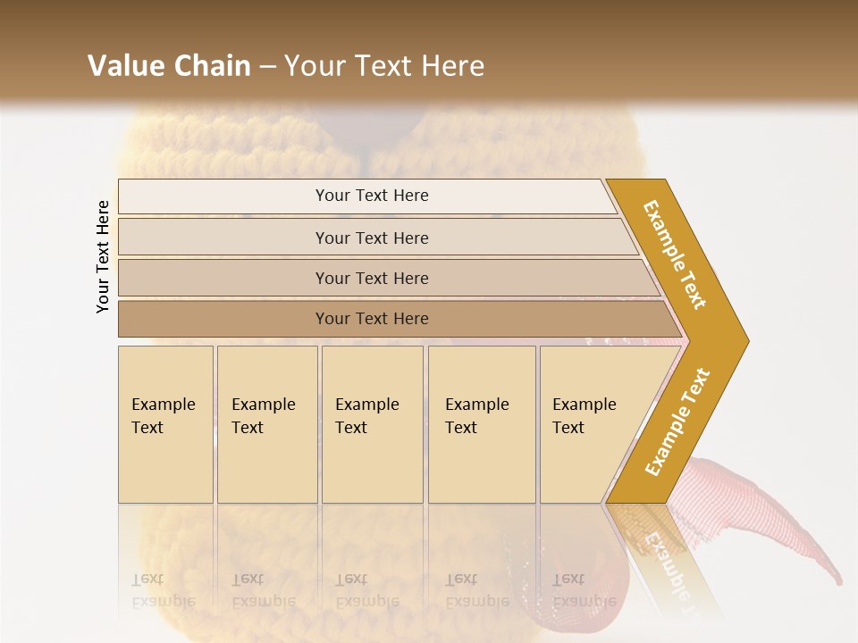 Yellow Cat Play PowerPoint Template