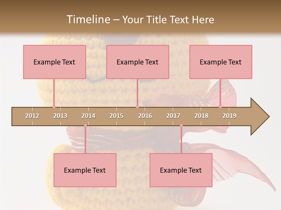 Yellow Cat Play PowerPoint Template