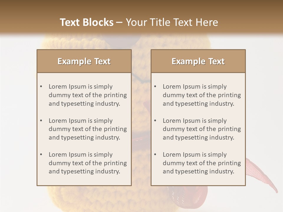 Yellow Cat Play PowerPoint Template