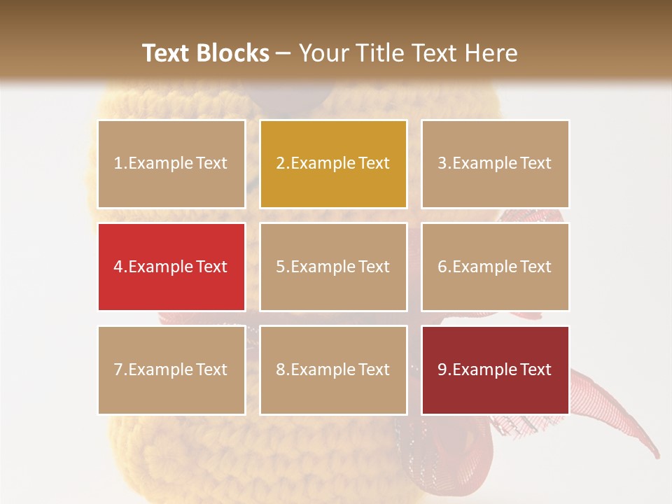 Yellow Cat Play PowerPoint Template