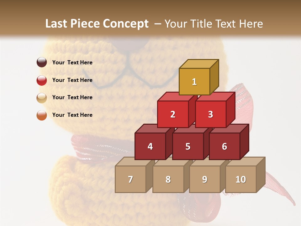 Yellow Cat Play PowerPoint Template