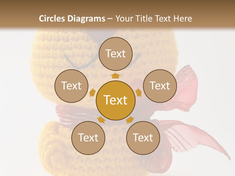 Yellow Cat Play PowerPoint Template