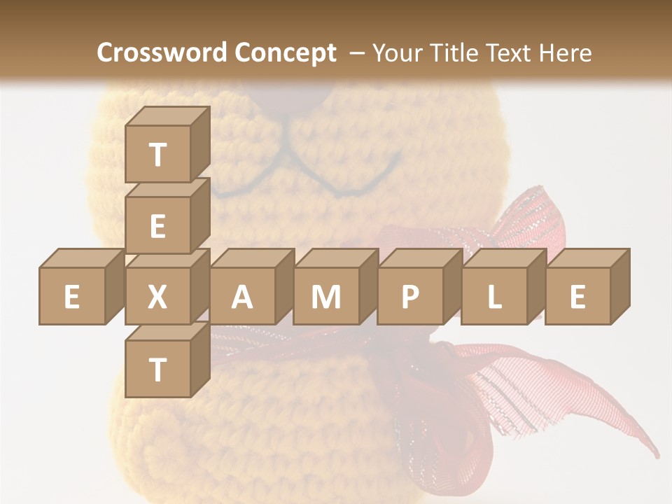 Yellow Cat Play PowerPoint Template