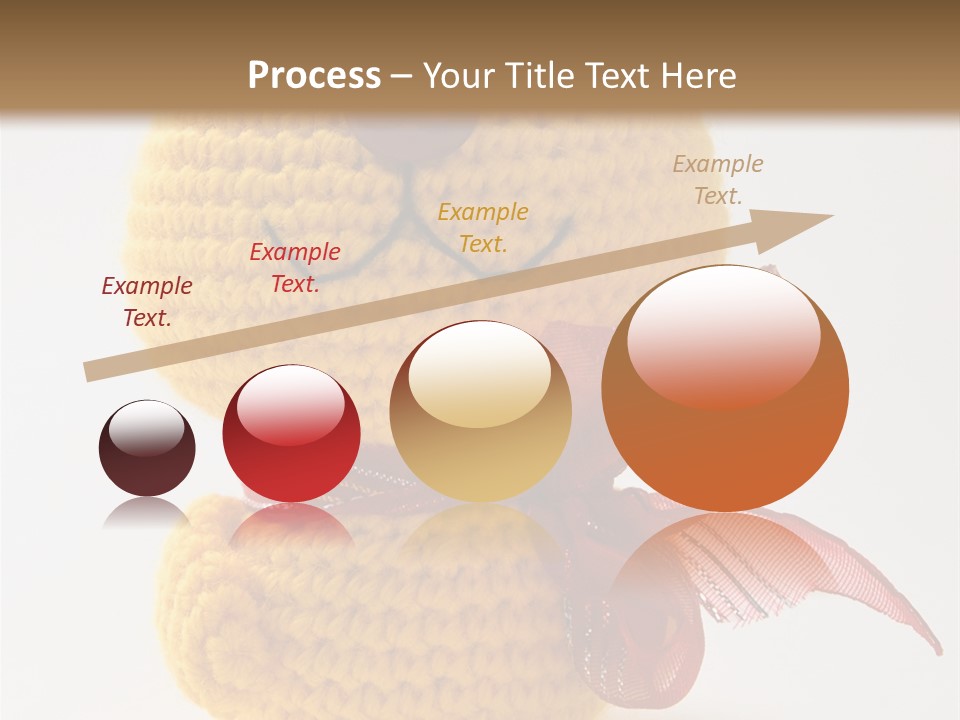 Yellow Cat Play PowerPoint Template