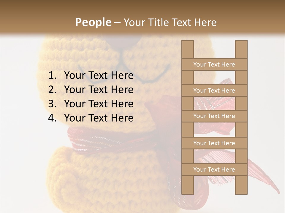 Yellow Cat Play PowerPoint Template